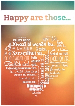 Happy are those…, English