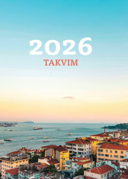 Calendrier livre TAKVIM 2026, Turc