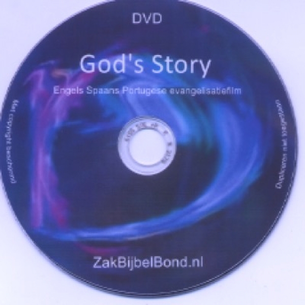 God's Story DVD - Gottes Geschichte - Englisch, Portugiesisch, Spanisch