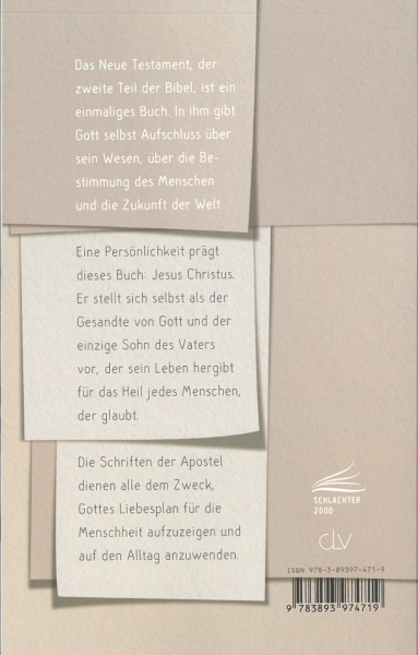 Le Nouveau Testament en allemand Schlachter 2000