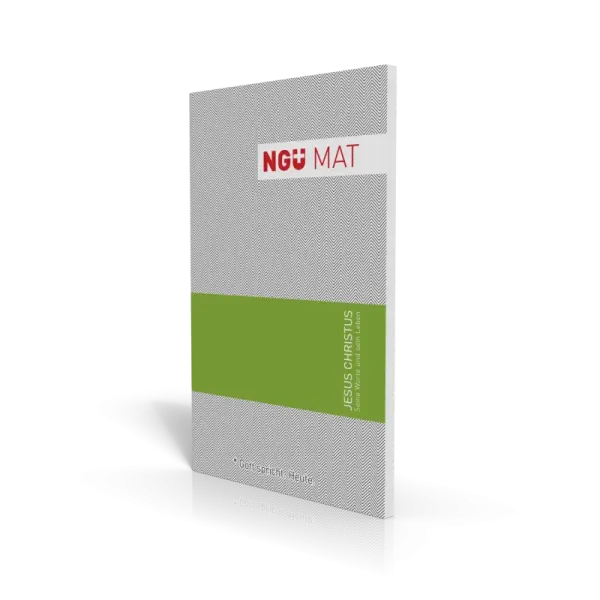 "NGÜ" - Evangile du Matthieu, Allemand