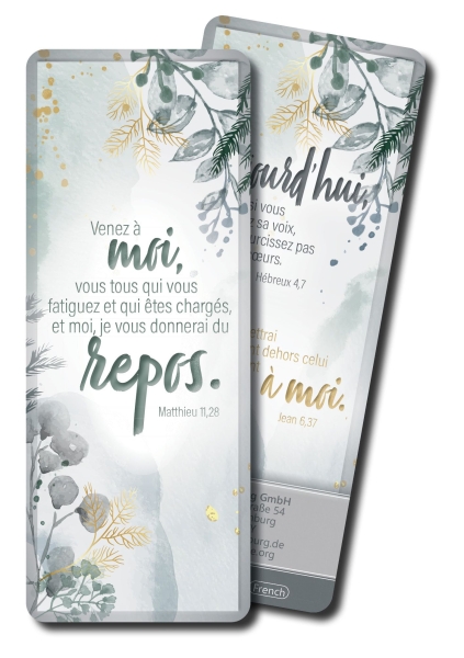 Bookmark "Come to me today" French