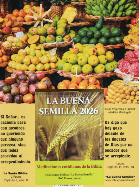 Calendriers à effeuiller „La Bonne Semence 2026“, Espagnol