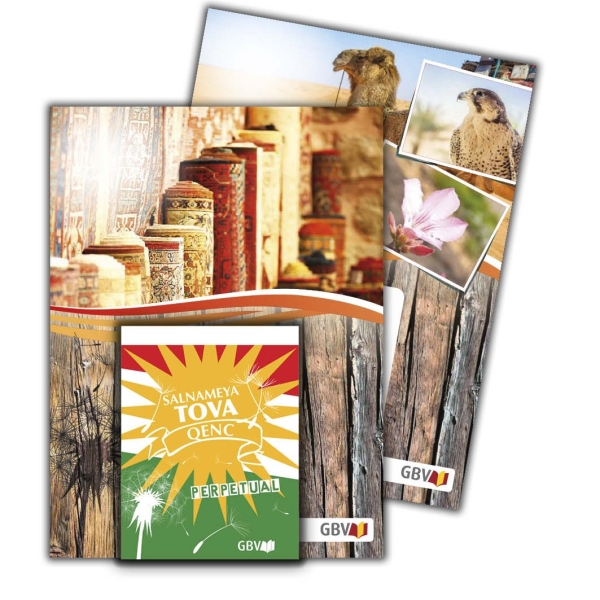 The Good Seed, Wall Calendar, Colle, Perpetual (Kurdish Kurmanji)